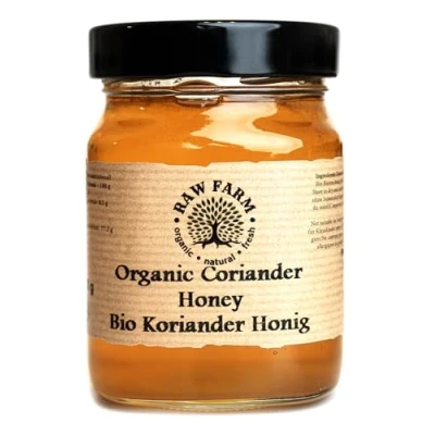 Abbildung von 450 g Bio Koriander Blüten Honig