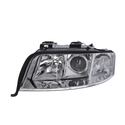 Abbildung von VAN WEZEL 0317961 Scheinwerfer links H7/H7 glasklar für Rechtsverkehr ohne Stellmotor LWR PX26d AUDI: A6 C5 Avant, Limousine