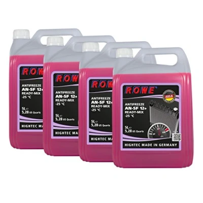 Abbildung von 20 (4x5) Liter ROWE HIGHTEC ANTIFREEZE AN SF 12+ READY MIX 25 C