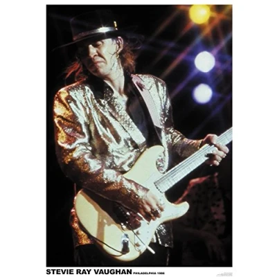 Abbildung von Stevie Ray Vaughan Poster LIVE Alive Philadelphia 1986