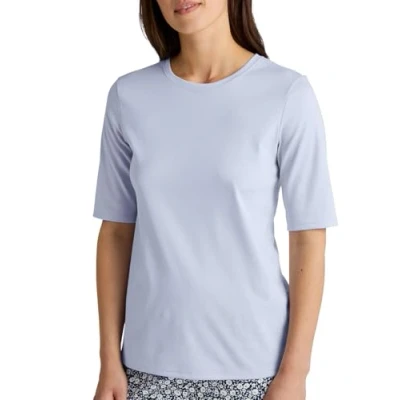 Abbildung von Calida Nachtwäsche Shirt, Damen, Größe: 40/42, Harmony blue