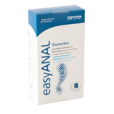 Abbildung von JOYDIVISION easyANAL Gleitfluid 30+80ml SET langanhaltendes Gleitmittel für Sie &amp; Ihn l Latex Kondome geeignet I Fluid pH optimiert