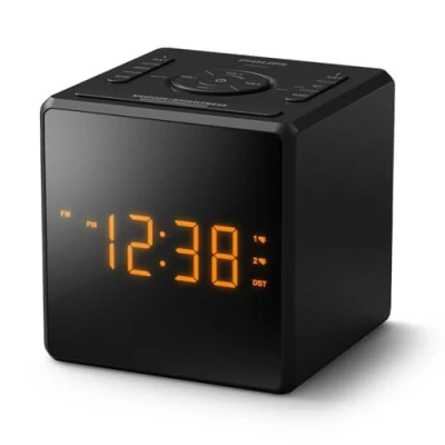 Abbildung von Philips TAR4500 Dual Alarm FM Radiowecker mit USB C Ladeanschluss