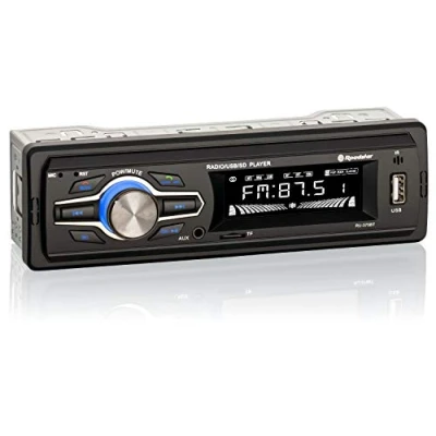 Abbildung von Roadstar RU 375BT Digitales Autoradio AM/FM, Bluetooth Freisprecheinrichtung, Stereo Autoradio, USB Anschluss, TF Kartenleser, MP3 Player, LCD Bildschirm, Fernbedienung