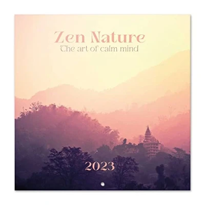 Abbildung von Grupo Erik Wandkalender 2023, Zen Natur Wandkalender, Kalender zum Aufhängen, 2023 Familienkalender offizielle Lizenz, FSC zertifiziert