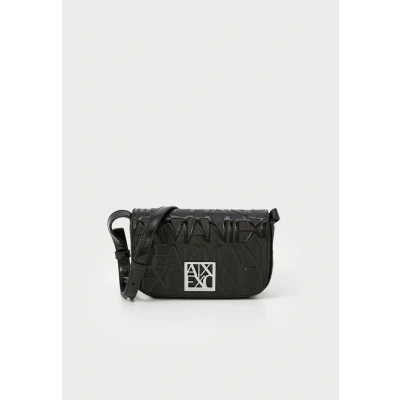 Abbildung von Armani Exchange Damen Liz SMALL CROSSBODY, Schwarz, Einheitsgröße EU