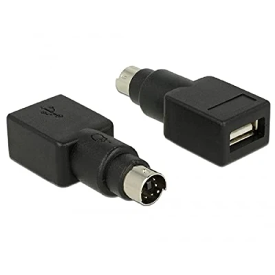 Abbildung von DeLock Adapter PS2 Stecker &gt; USB Typ A Buchse (65898)