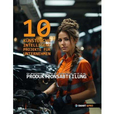 Abbildung von 10 Künstliche Intelligenz Projekte für die Produktionsabteilung. zur Implementierung von KI in Unternehmen: Projektmanagement, ... Manager, Projektmanager