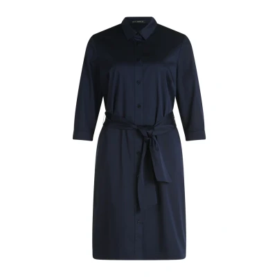 Abbildung von Betty Barclay MIT Knopfleiste Blusenkleid, Damen, Größe: 36, Dunkelblau