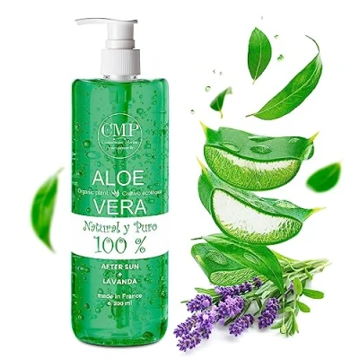 Abbildung von Bleu &amp; Marine Bretania After Sun Gel Aloe Vera Lavendel 200ml Intensive Feuchtigkeit, Tiefenreparatur Anti Aging Beruhigend, Revitalisierend