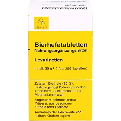Abbildung von Bierhefe Tabletten Levurinetten 250 St