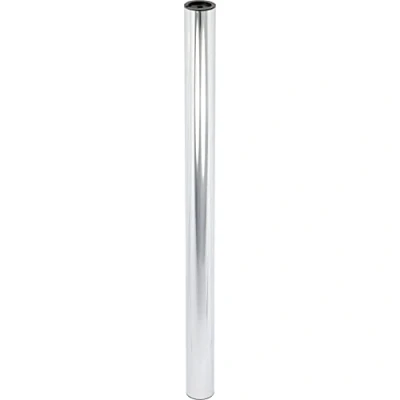 Abbildung von WAGNER Möbelbein/Tischbein/Möbelfuß/Systemrohr TENO Ø 50 x 718 mm, individuell mit System und QuickClick kombinierbar, Stahl verchromt, Tragkraft kg 12907501