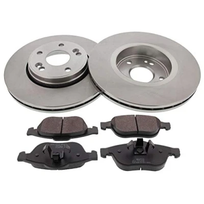 Abbildung von MAPCO 47165 Bremsscheiben und beläge Vorderachse Belüftet RENAULT: LAGUNA 2 Grandtour