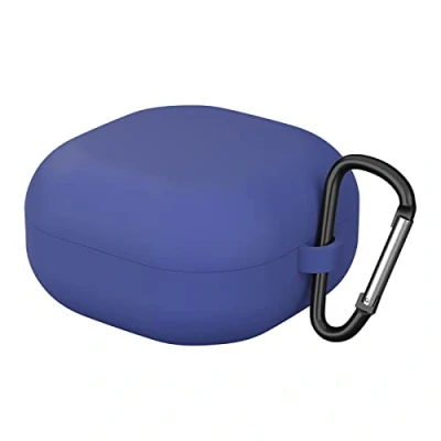 Abbildung von GIOPUEY Hülle Kompatibel mit Samsung Galaxy Buds FE 2023/Buds 2 Pro, Silikon Stoßfeste Schutzhülle, Ultradünn Case Cover, Kein Geruch, Dunkelblau