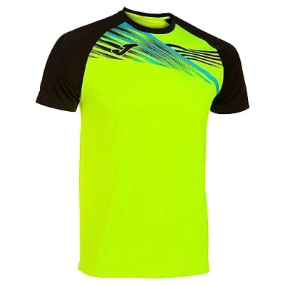Abbildung von Joma Herren Elite X Tshirt, Neongelb/Schwarz, XL