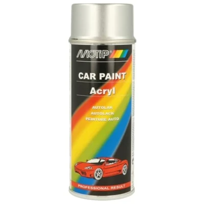 Abbildung von MOTIP 55105 Fahrzeug Kombinationslack 400ml Spraydose grau Kompakt silber metallic 12 ml