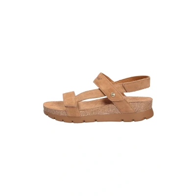 Abbildung von Panama Jack Selma Plateausandalette, Damen, Größe: 36, B10 velour cuero / bark Schuhe