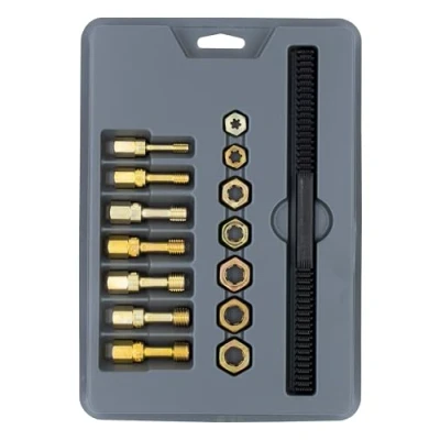 Abbildung von Lang Tools 2584 15tlg Metrisches Gewinde Restorer Set