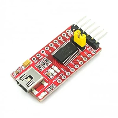 Abbildung von ElectroWorldFR FTDI FT232RL USB auf TTL Serial Adapter Modul 5 V und 3,3
