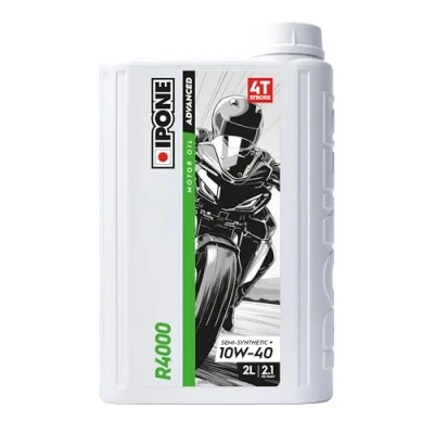 Abbildung von Ipone 800029 Motoröl R4000 RS für 4 Takter, Synthetik Plus, 10W40, 2L