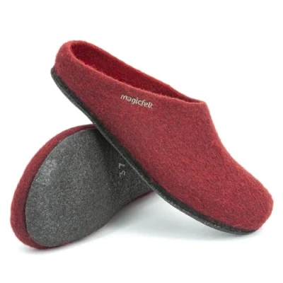 Abbildung von Magicfelt Hausschuh, Größe: 37, Chianti Schuhe