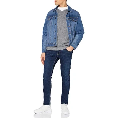 Abbildung von JACK &amp; JONES Male Strickpullover Einfarbig