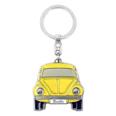 Abbildung von VW Collection by Brisa Volkswagen KÄFER MIT Geschenkdose Schlüsselanhänger, Größe: One Size, Gelb