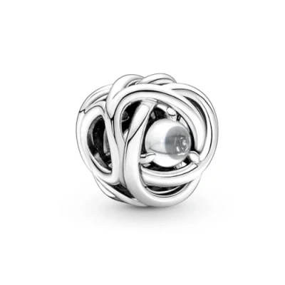 Abbildung von PANDORA Fingerring ME Damenring mit schwarzer Emaille, ROSE