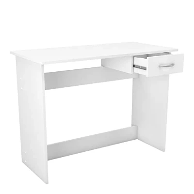 Abbildung von Demeyere 828 Schreibtisch Junior mit 1 Schublade ALPIN, 100,6 x 76,5 50,1 cm, perle weiß