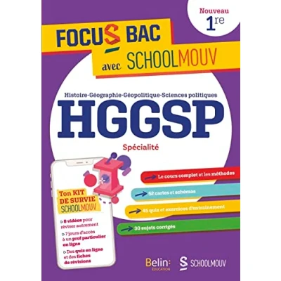 Abbildung von FOCUS Bac HGGSP Spécialité Première: Décroche ton avec SchoolMouv !