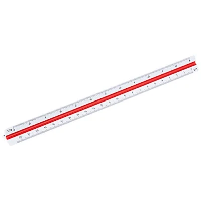 Abbildung von Aristo Dreikantmaßstab Geocollege 1:20:25:33:1/3:50:75:100 Kunststoff
