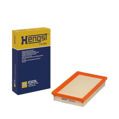 Abbildung von HENGST FILTER E323L Luftfilter 37 135 225 Filtereinsatz FIAT: Seicento / 600 Schrägheck, Panda I Cinquecento