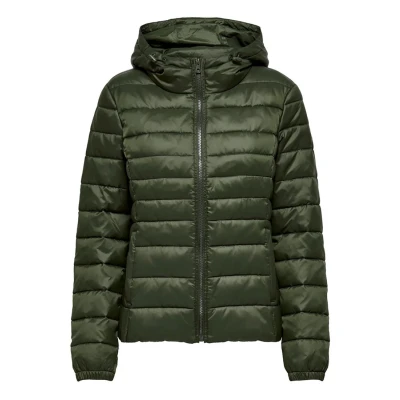 Abbildung von ONLY Onltahoe HOOD OTW NOOS Winterjacke, Damen, Größe: Small, Forest night