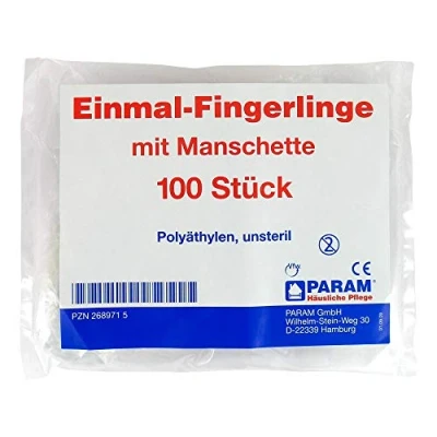 Abbildung von Fingerling Einmal Plastik 100 St