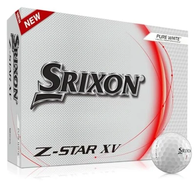 Abbildung von Srixon Unisex Adult Z Star_XV_8 Golfball Dutzend Tour Level Leistungsstark 4 Schachteln à 3 Stück Premium Golfzubehör &amp; Golfgeschenke, Pure White, Uniq Size