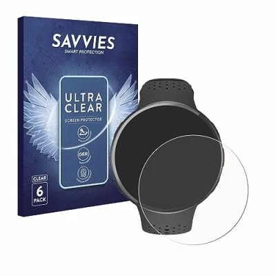 Abbildung von Savvies 6 Stück Schutzfolie für Polar Pacer Pro Displayschutz Folie Ultra Transparent