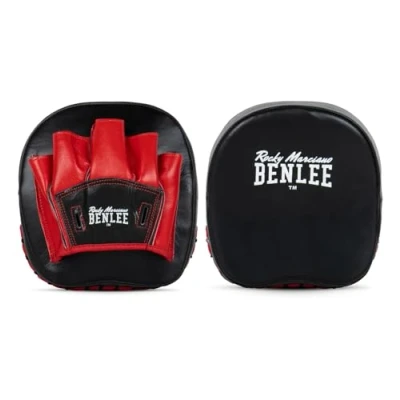 Abbildung von Benlee Handpratzen aus Leder (1 Paar) Boon PAD Black/Red one Size