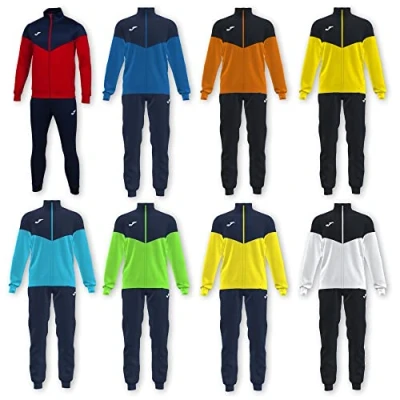 Abbildung von Joma Herren Oxford Trainingsanzug, Türkis, fluoreszierend, Marineblau, XL