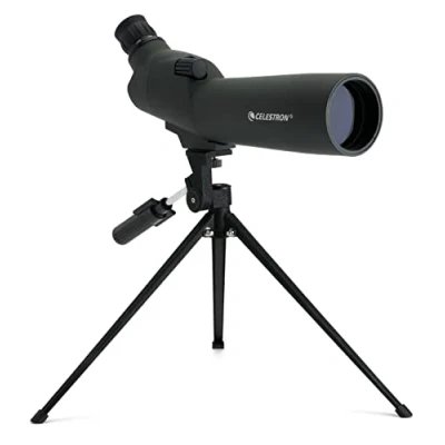 Abbildung von Celestron 52223 60 mm Zoom 45 Grad Spektiv Teleskop Schwarz