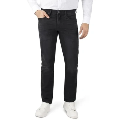 Abbildung von Stooker Men Glendale Jeans Straight Leg, Herren, Größe: W32x32, Black used