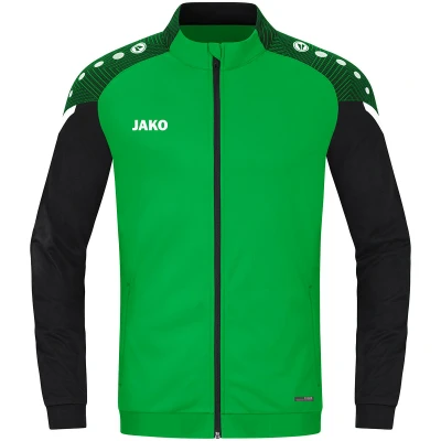 Abbildung von JAKO Herren Polyesterjacke Performance, Soft Green/Schwarz, 4XL