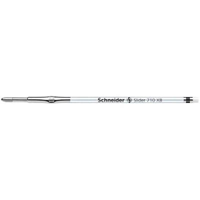 Abbildung von 10 x Schneider Kugelschreibermine Slider 710 im Format X20 XB schwarz