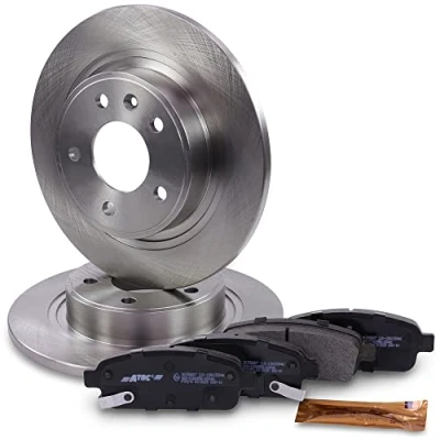 Abbildung von BESTPRICE Bremsenset Hinterachse inkl. Bremsscheiben Ø 292 mm Voll + Bremsbeläge hinten
