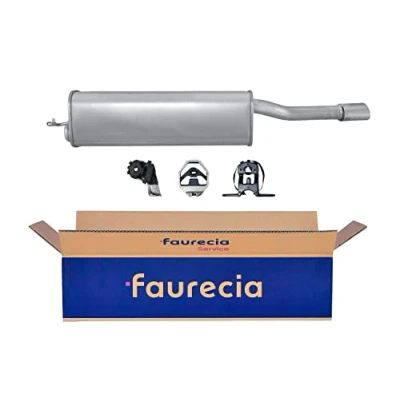 Abbildung von HELLA 8LD 366 032 311 Endschalldämpfer hinten mit Anbauteilen PEUGEOT: 307 CC