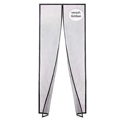 Abbildung von Door easy Fliegengitter Tür 100 x 210 cm [Robustes Fiberglas &amp; extra starke Magnete] Insektenschutz Balkontür Fliegenvorhang Terrassentür Fliegenschutz, Magnetvorhang ohne Bohren