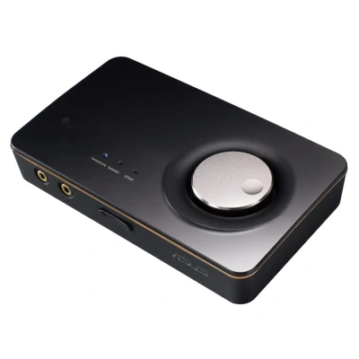 Abbildung von Asus Xonar U7 MK II Externe 7.1 Soundkarte Soundkarte, mit Kopfhörerverstärker, 192kHz/24 bit HD Sound und 114dB SNR