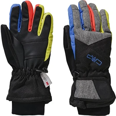 Abbildung von CMP Twill Skihandschuhe für Kinder, Black Royal Limeade, 4.5