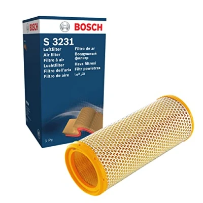 Abbildung von BOSCH 1 457 433 231 Luftfilter 311,5 128 128,5 Filtereinsatz RENAULT: 25, Trafic I Bus, ESPACE 2, JEEP: Cherokee II