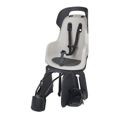Abbildung von BOBIKE 8012700002 Fahrradkinderrückbank GO Maxi mit Liegesystem für Fahrräder 26“ bis 29“ Laufrädern geeignet Kinder Rahmenverankerung in Farbe Vanille Cupcake