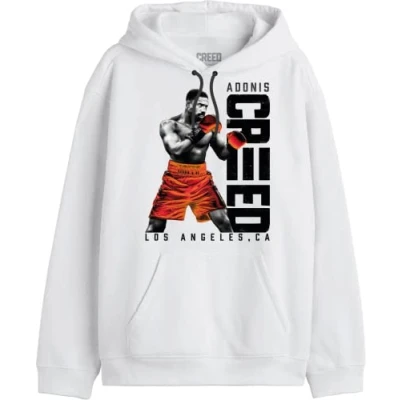Abbildung von cotton division Herren mecreedsw006 Kapuzenpullover, weiß, L